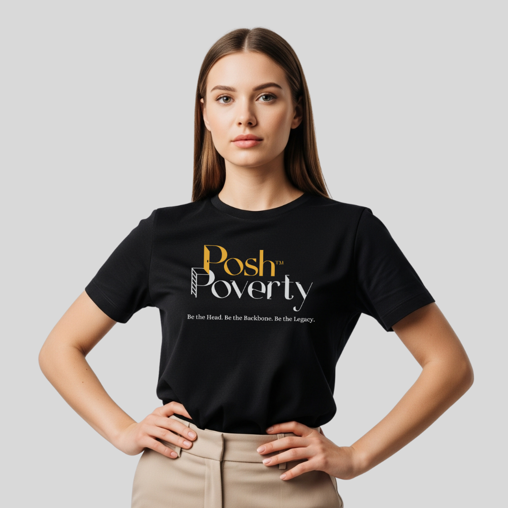 Posh Poverty Women's Fine Jersey T-Shirt