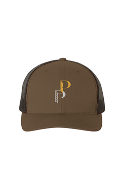 Black Mesh Retro Trucker Cap