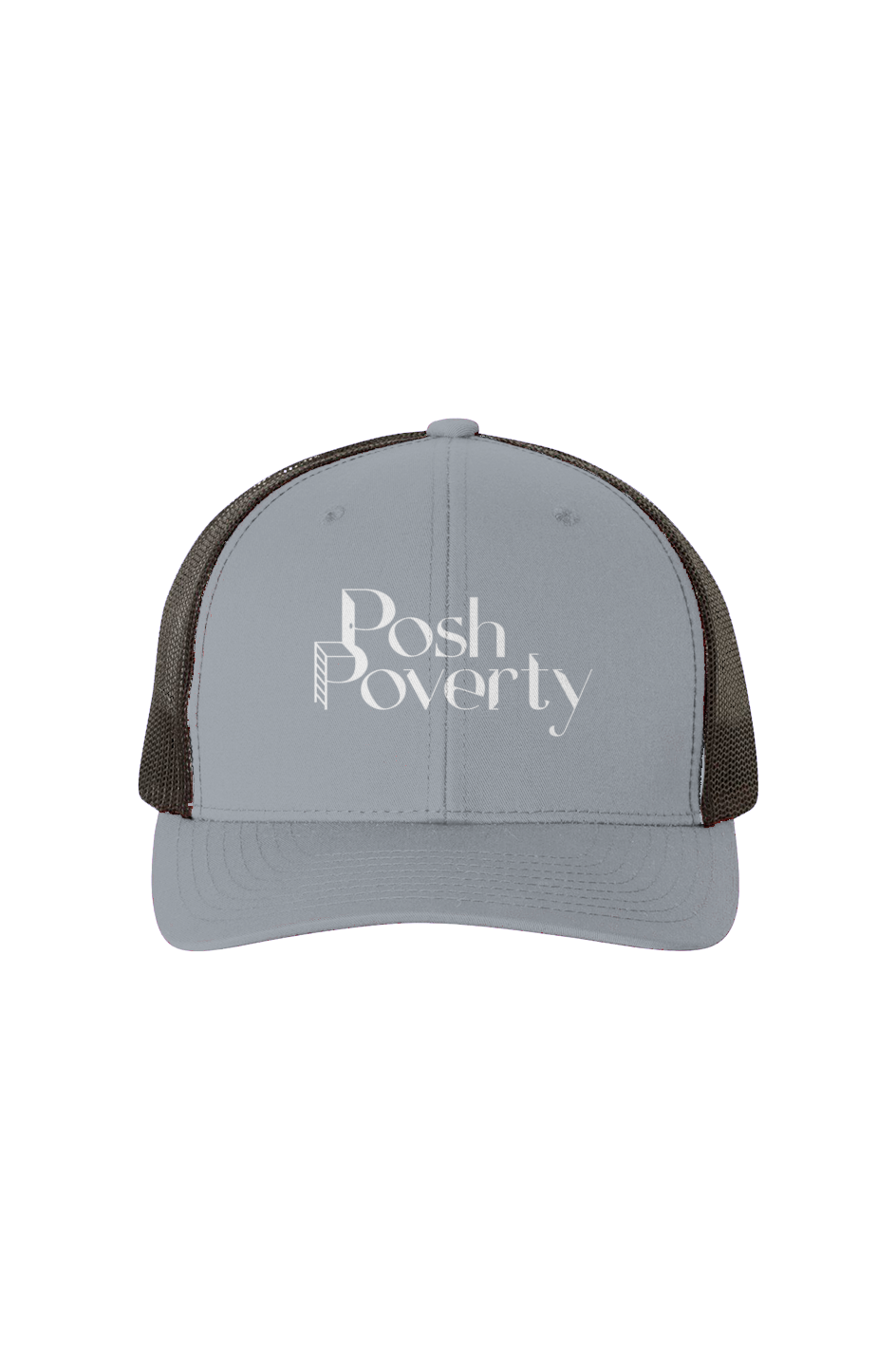 Black Mesh Retro Trucker Cap