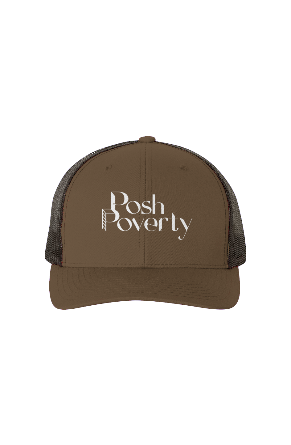Black Mesh Retro Trucker Cap