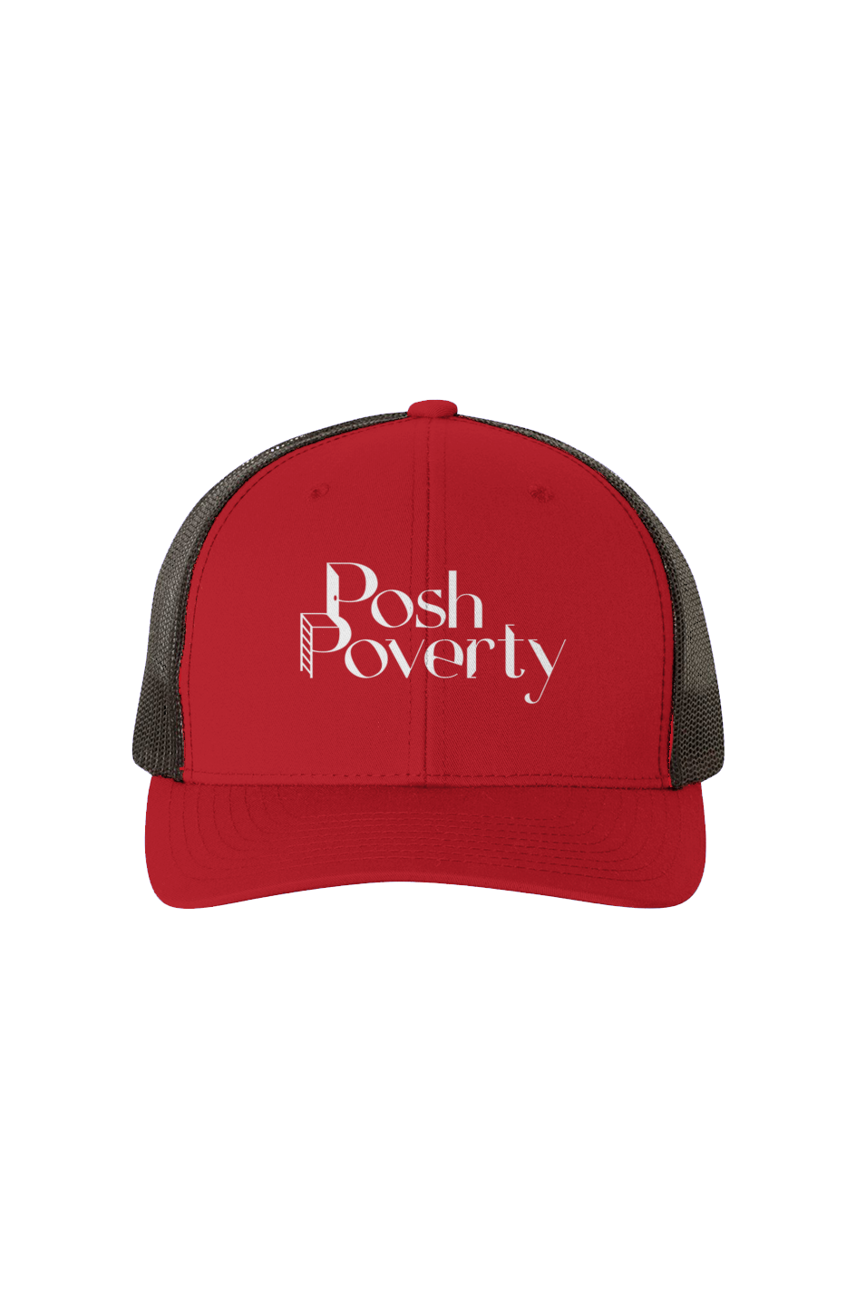 Black Mesh Retro Trucker Cap