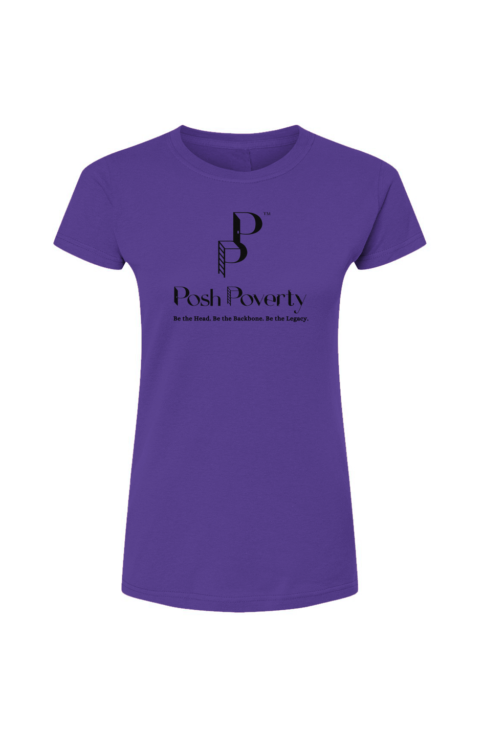 Posh Poverty Women's Fine Jersey T-Shirt