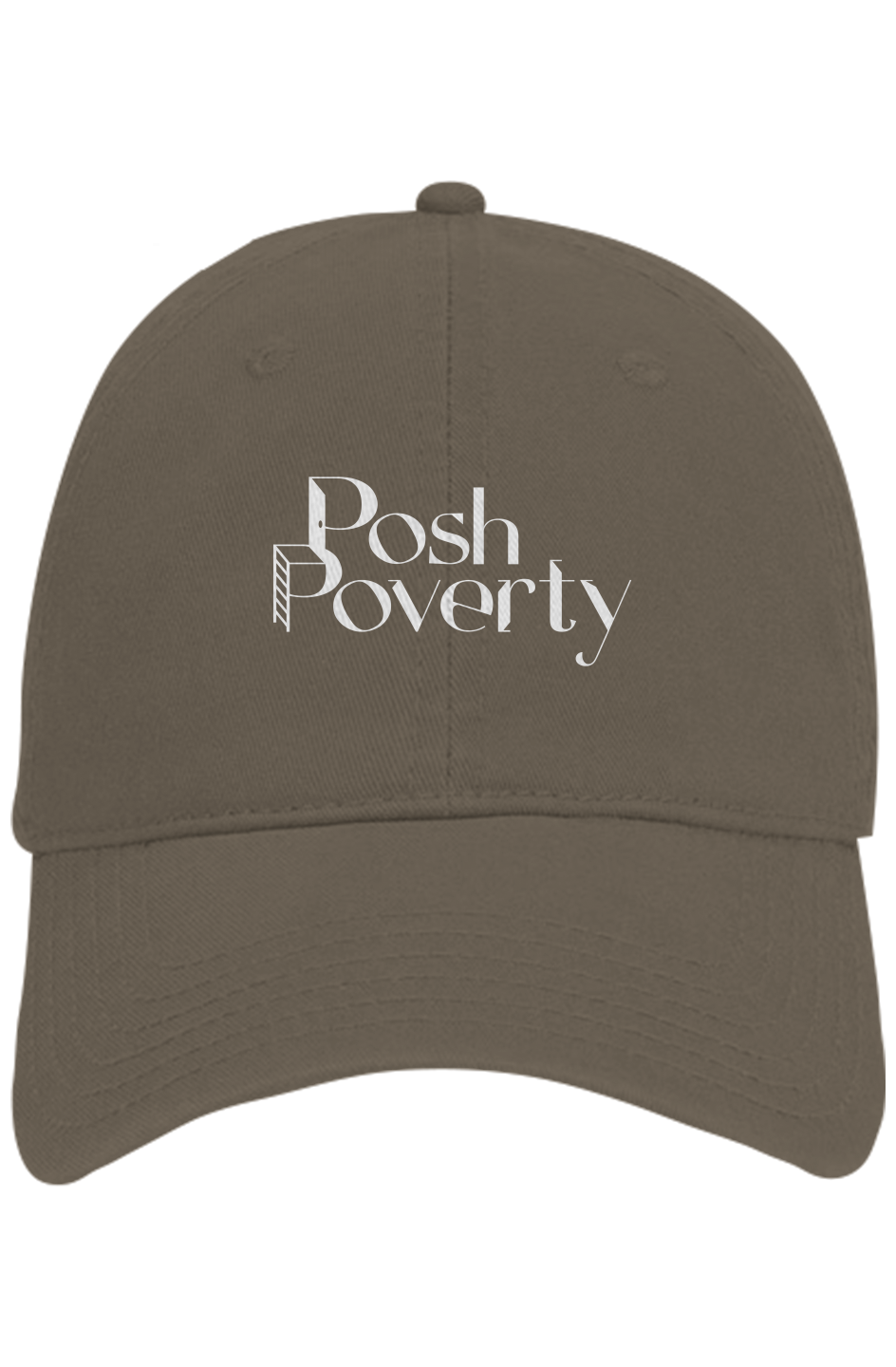 Posh Poverty Non Embroidered Dad Hat