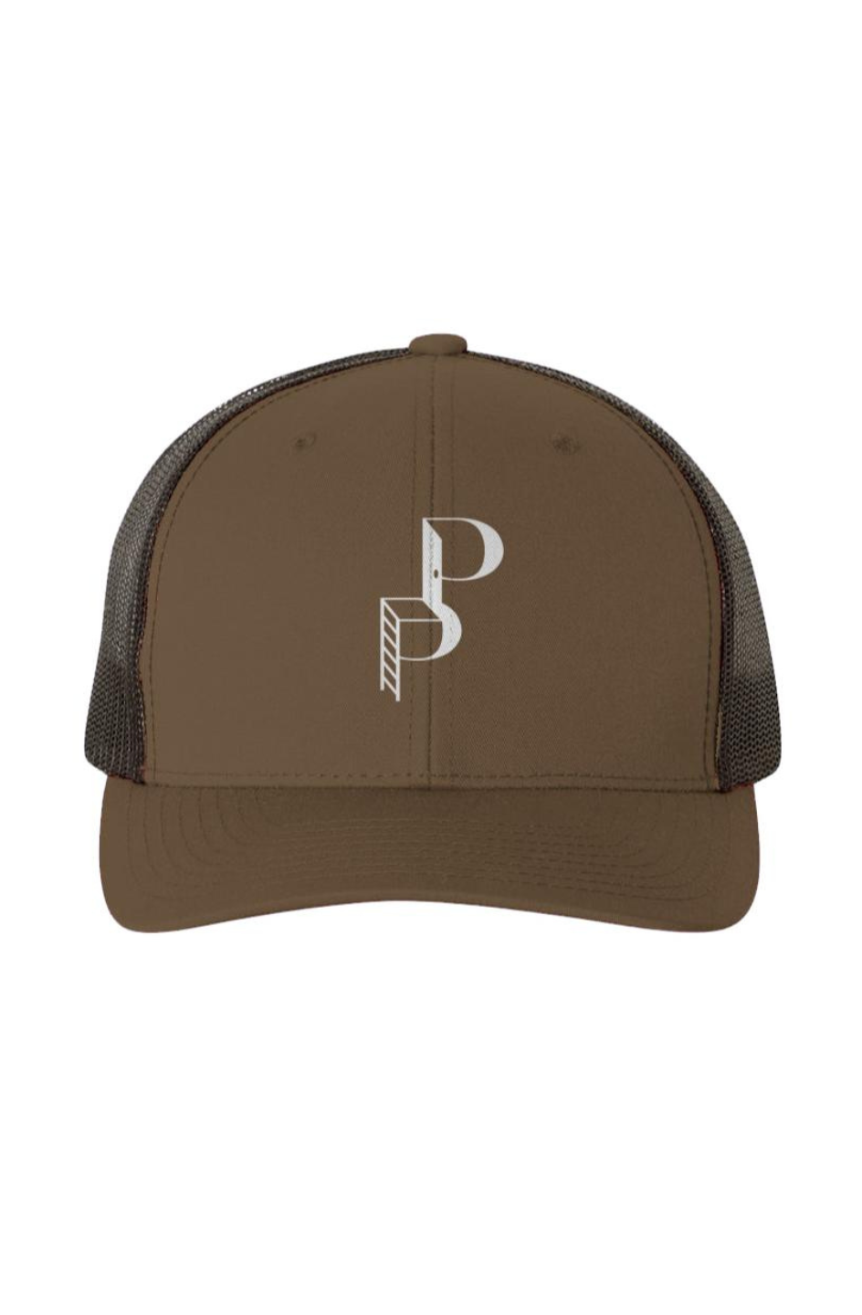 Posh Poverty Black Mesh Retro Trucker Cap