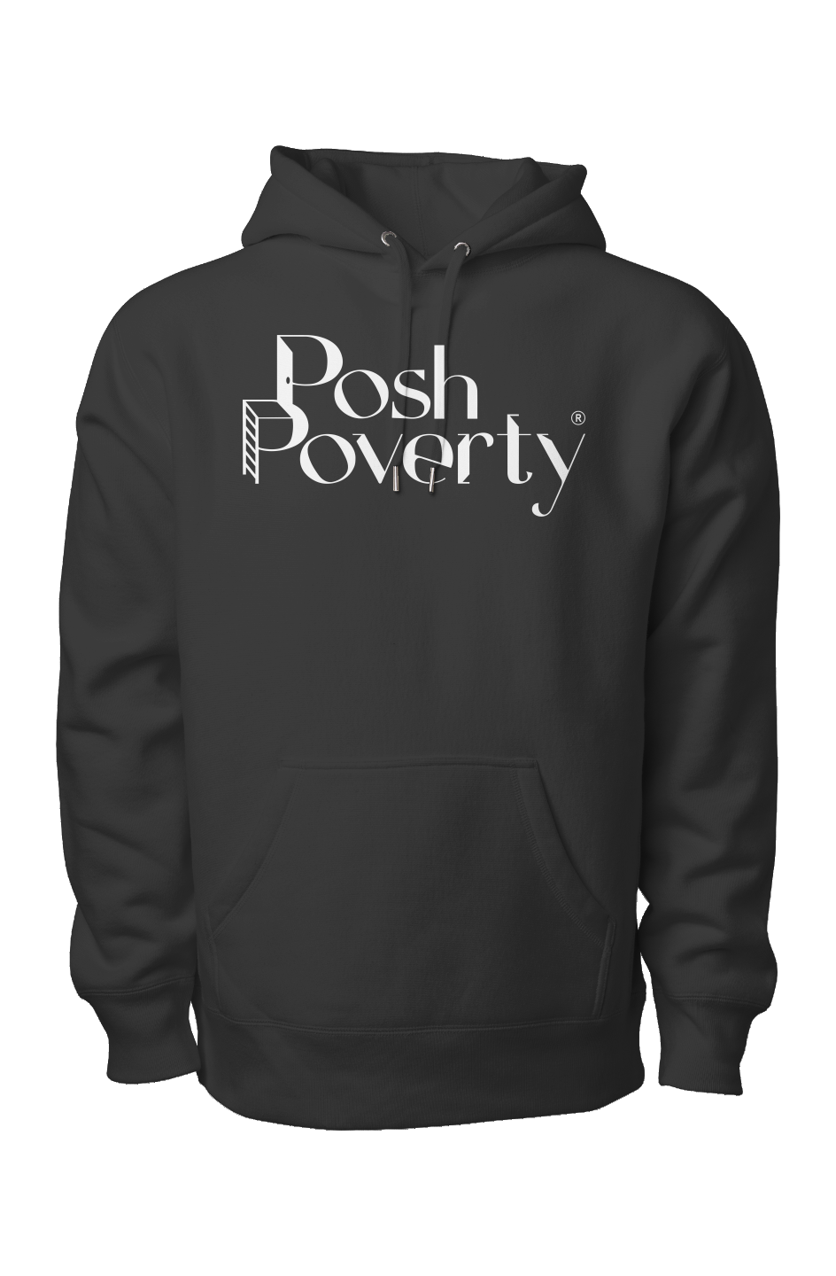 Posh Poverty Legend Premium Heavyweight Cross Grain Hoodie
