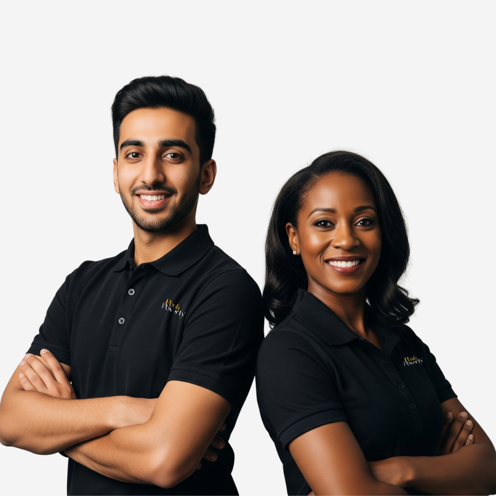 Posh Poverty Unisex Dryblend Jersey Polo