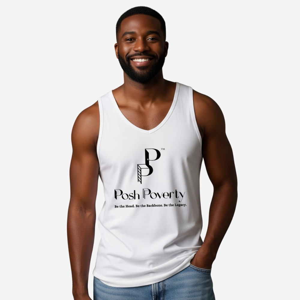 Posh Poverty Unisex Jersey Tank