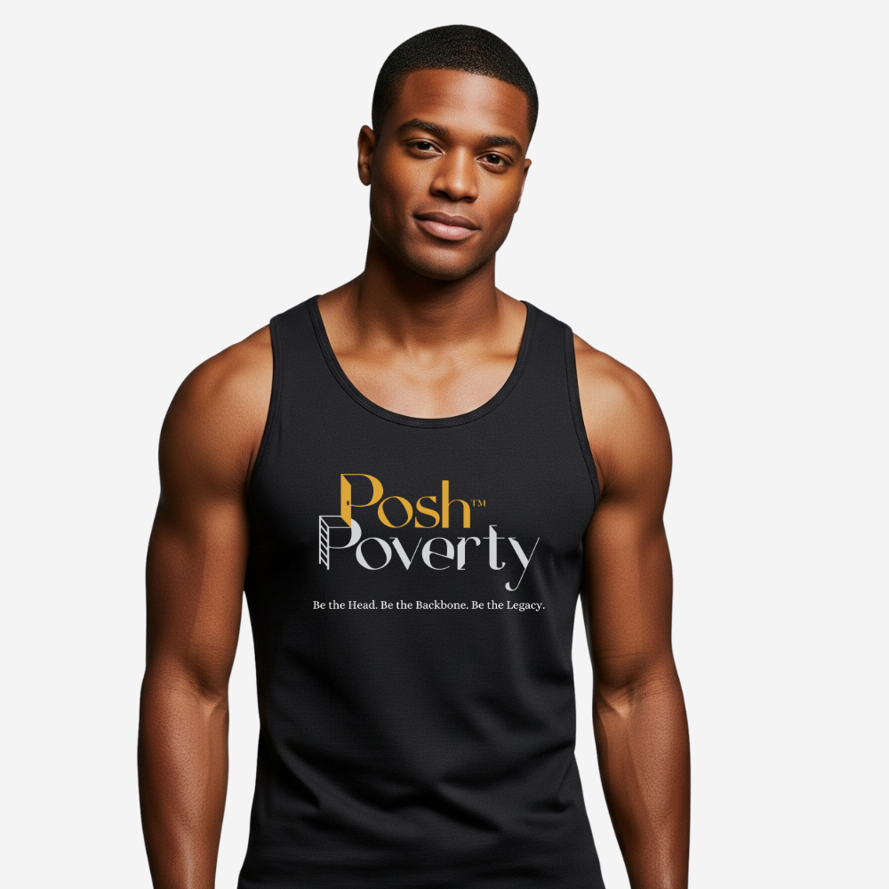 Posh Poverty Unisex Jersey Tank