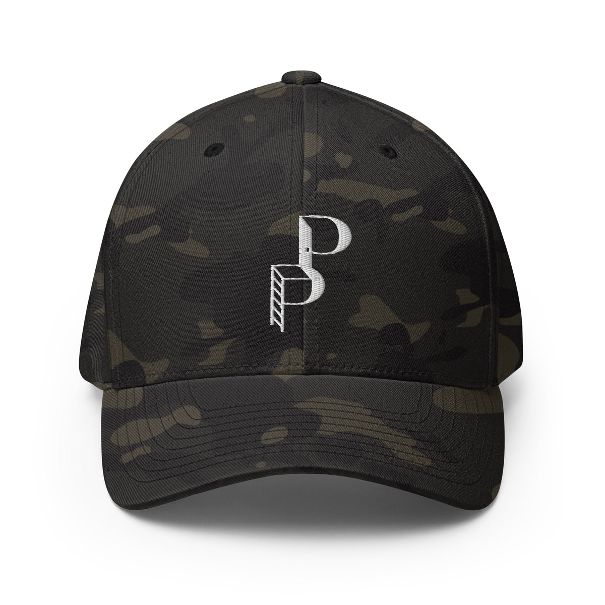 Posh Poverty Embroidered Structured Twill Cap